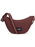 Torby męskie - Torebka antykradzieżowa Pacsafe GO Lunar Crossbody - garnet red - miniaturka - grafika 1