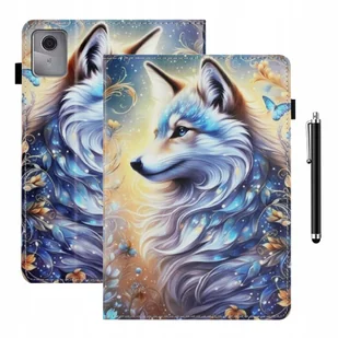 ETUI SKÓRZANE GRAFIKA + RYSIK do Lenovo Tab M11 10,95 TB-330 - Etui do tabletów - miniaturka - grafika 1