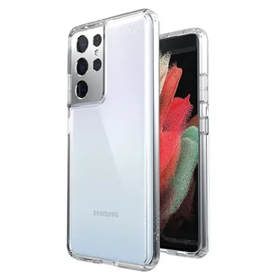 Speck Presidio Perfect-Clear etui na Samsung Galaxy S21 Ultra (Clear/Clear) MICROBAN 139905-5085 - Etui i futerały do telefonów - miniaturka - grafika 10