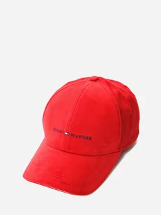 Tommy Hilfiger Czapka męska AM0AM10536 XLG Kolor: Czerwony Rozmiar: Jeden rozmiar - Czapki męskie - miniaturka - grafika 1