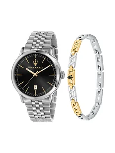 Zegarek Maserati Zegarek R8853118029 Srebrny - Zegarki męskie - miniaturka - grafika 1