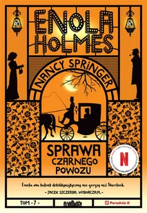 Enola Holmes T.7 Sprawa czarnego powozu - Fantasy - miniaturka - grafika 7