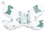 Kołdry i poduszki dla dzieci - KIECZMERSKI Letnia poduszka podróżna antywstrząsowa MOTYLEK mix - miniaturka - grafika 1