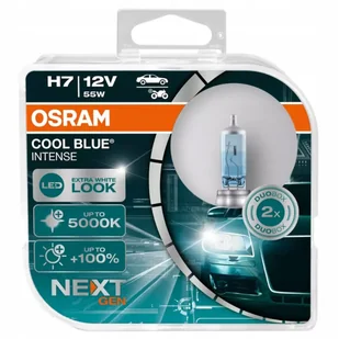 2x H7 Osram Zarówki 5000k Cool Blue Intense Next Gen Duo Box - Żarówki samochodowe - miniaturka - grafika 1