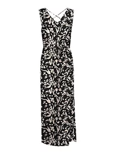 VERO MODA Women's VMEASY SL Tank Maxi Dress R1 WVN GA sukienka, Black/AOP:Cila, XS, Czarny/Aop: cila, XS - Sukienki - miniaturka - grafika 1