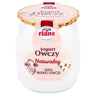 Jogurt Owczy Rians Naturalny 115G - Soki i napoje niegazowane - miniaturka - grafika 1
