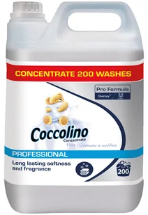BioLife Diversey Płyn do płukania tkanin koncentrat 5L Coccolino Concentrate Pure Diversey 7519601 7519601 - Środki do prania - miniaturka - grafika 1