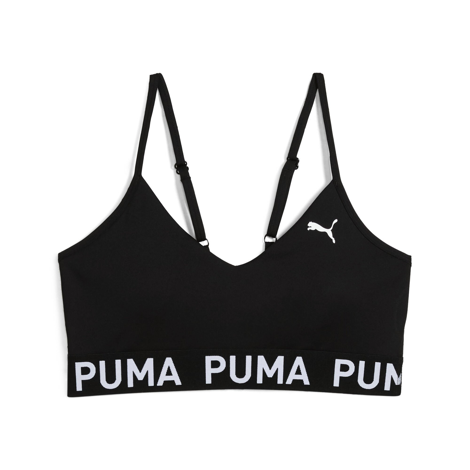 Biustonosz damski Puma MOVE STRONG BRA / LOW Black L