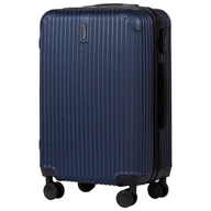 Walizki - ŚREDNIA WALIZKA WINGS EGRET z poszerzeniem 24" DARK BLUE - miniaturka - grafika 1