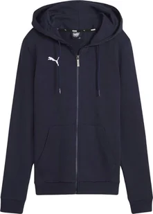 Bluza damska Puma Team Goal Casuals Hooded granatowa 658597 06 L - Bluzy damskie - miniaturka - grafika 1