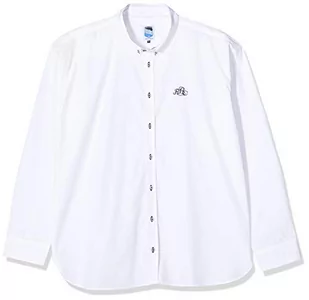 Barbarians Barbarians Męska koszula z długim rękawem, biała, FR (talia Fabricant : 5XL) LBARE16202L090_Blanc_5XL - Koszule męskie - miniaturka - grafika 1