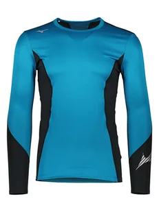 Mizuno Koszulka funkcyjna "Virtual Body G2" w kolorze niebieskim - Koszulki sportowe damskie - miniaturka - grafika 1