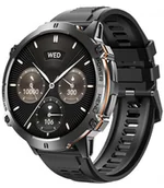 Smartwatch - Rubicon RNCF40 SMARUB091 Czarny - miniaturka - grafika 1