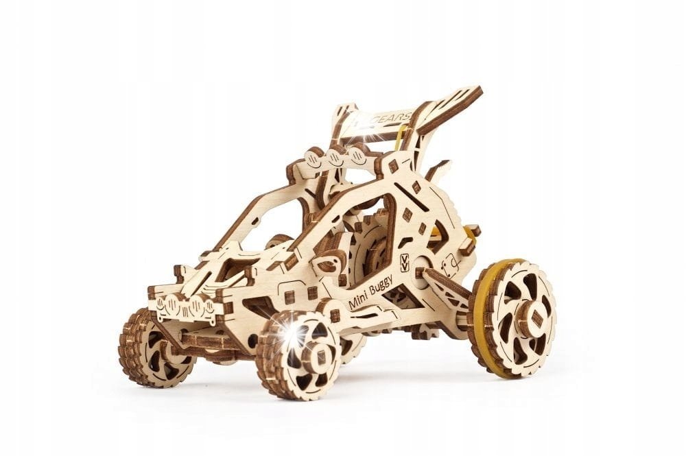 Puzzle 3D Model Drewniany Łazik Pustynny Ugears