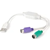 Adaptery i przejściówki - Gembird Adapter USB - 2x PS2 (USB A-M -> 2x 6PIN F) (UAPS12) - miniaturka - grafika 1