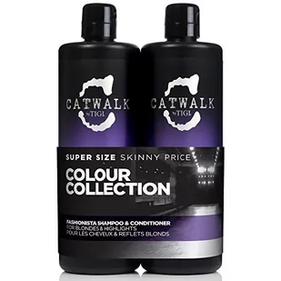 Tigi Catwalk Tween Duo Shampoo and Conditioner Fashionista Blonde, 1er Pack (1 X 1500 ML) 615908950793 - Szampony do włosów - miniaturka - grafika 1