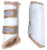 Akcesoria jeździeckie - Torpol Ochraniacze spacerowe magnetyczne MASTER - białe - miniaturka - grafika 1