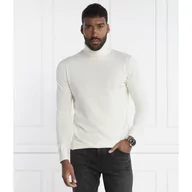 Swetry męskie - Karl Lagerfeld Golf | Regular Fit | z dodatkiem wełny - miniaturka - grafika 1