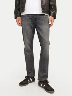 Jack&Jones Jeansy Clark 12258108 Szary Regular Fit - Spodnie męskie - miniaturka - grafika 1