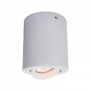 Italux Spot LAMPA sufitowa LUCIA IT8004R1-WH minimalistyczna OPRAWA metalowa tuba downlight biała IT8004R1-WH - Lampy sufitowe - miniaturka - grafika 1