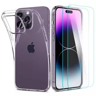 Etui i futerały do telefonów - Etui Spigen Crystal Pack do Apple iPhone 14 Pro Max Crystal Clear - miniaturka - grafika 1