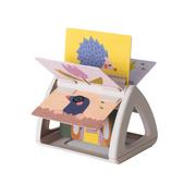 Zabawki interaktywne dla dzieci - Taf toys Książeczka dla niemowląt obracająca się Tummy-Time - miniaturka - grafika 1
