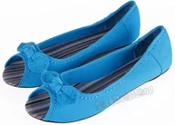 Baleriny - balerinki NEW AGE - BLUE (OX-01) -38 - miniaturka - grafika 1