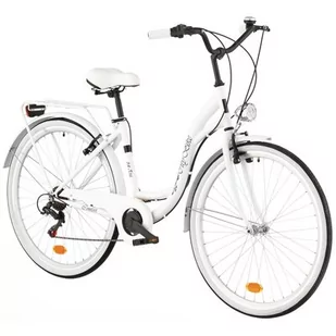 Dawstar Citybike S7B 28 cali Damski Biały 2023 - Rowery - miniaturka - grafika 1