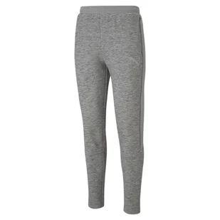 Spodnie dresowe męskie Puma EVOSTRIPE szare 58581303-S - Dresy męskie - miniaturka - grafika 1