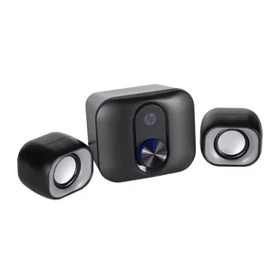 HP głośniki DHS-2111S, 2.1, 11W, czarne, regulacja głośności, plastikowe - Głośniki komputerowe - miniaturka - grafika 1
