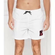 Kąpielówki męskie - Karl Lagerfeld Szorty kąpielowe | Regular Fit - miniaturka - grafika 1