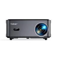 Projektory - Beamer 4k, LED Full HD Native 1920x1080P Mini Beamer, WiFi Bluetooth Beamer dla wyświetlacza 4K 300'' Przenośny Beamer LCD LED Video Kino domowe/Outdoor - miniaturka - grafika 1