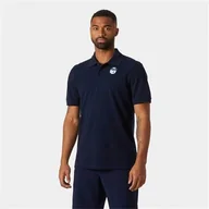 Koszulki męskie - Koszulka sportowa męska Helly Hansen Marstrand Polo - miniaturka - grafika 1