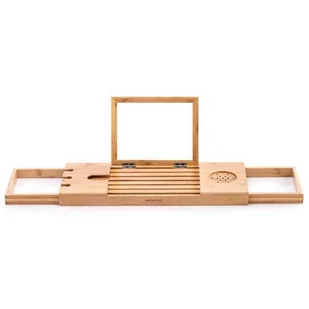 Bambusowy stolik do wanny Meledyn, 93 x 23 x 4,5 cm - Części i akcesoria do laptopów - miniaturka - grafika 1