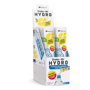 Olimp Drinks for life® HYDRO - 20 x 5,3 g Cytryna - Węglowodany - miniaturka - grafika 1