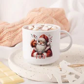 Kubki dla dzieci - KUBEK Plastikowy Dla Dziecka Z Motywem Mikołaja - miniaturka - grafika 1