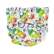 Pieluchy - Kieszonka Coolmax - Kameleony Białe - miniaturka - grafika 1