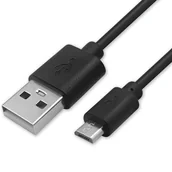 Kable USB - Qoltec Kabel USB A męski | micro USB B męski | 0.5m | BULK - miniaturka - grafika 1