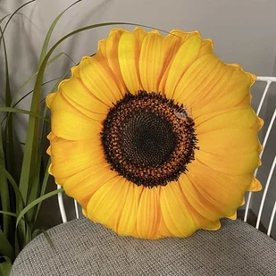 Poduszka duży Słonecznik - Poduszki dekoracyjne - miniaturka - grafika 1