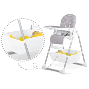 Krzesełko do karmienia Ricokids Tulo wrzosowe - Akcesoria do karmienia - miniaturka - grafika 9
