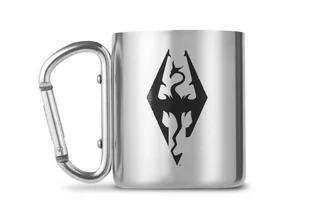 Kubek GBEYE, Skyrim (Dragon Symbol), srebrny, 240 ml - Kubki - miniaturka - grafika 1