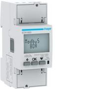 Liczniki energii elektrycznej - HAGER polo Licznik energii elektrycznej 1-fazowy 80A 2M Modbus MID agardio.measure ECR180D ECR180D - miniaturka - grafika 1