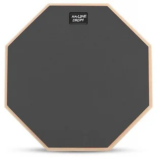 Pad perkusyjny treningowy do ćwiczeń PPM100 12 Czarny Kaline - Akcesoria do perkusji - miniaturka - grafika 1