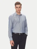 Koszule męskie - Pierre Cardin Koszula C6 11004.0403 Niebieski Slim Fit - miniaturka - grafika 1