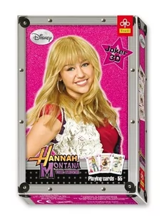Trefl, Hannah Montana, karty, 55 szt. - Gry karciane - miniaturka - grafika 1