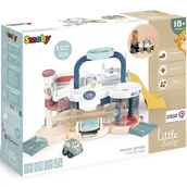 Tory, garaże, parkingi - SMOBY Little Mój Pierwszy Garaż Samochodzik Vroom Planet - miniaturka - grafika 1