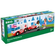 Samochody i pojazdy dla dzieci - Brio Karetka Ravensburger - miniaturka - grafika 1