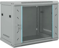 Szafy rack - vidaXL Szafa sieciowa z przechowywaniem Szary 60 x 45 x 50 cm Stal - miniaturka - grafika 1