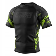Kimona, stroje i obuwie - Koszulka Męska na siłownię rashguard MMA EXTREME HOBBY BLACK PANTHER - miniaturka - grafika 1