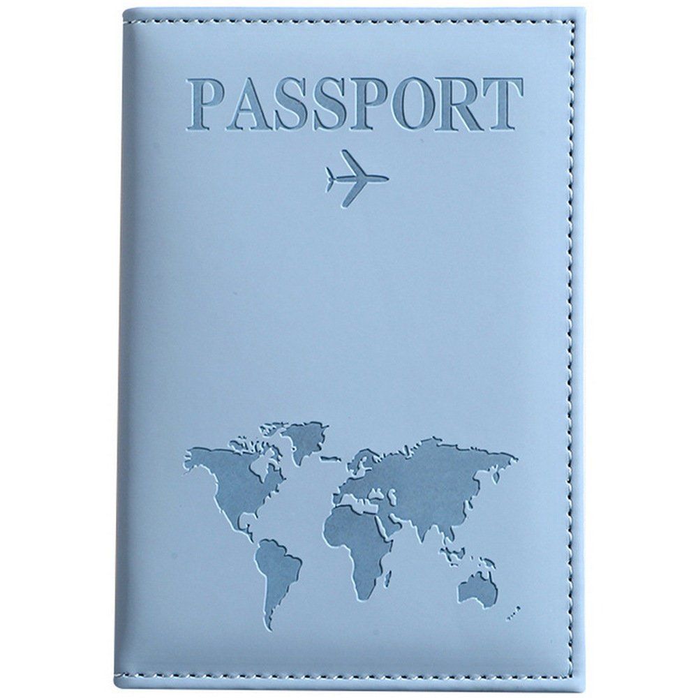 Etui na paszport w kolorze niebieskim ochrona paszportu